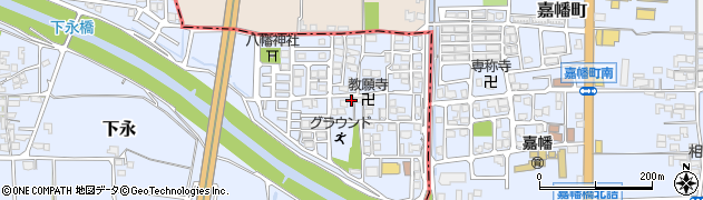 奈良県磯城郡川西町下永1312周辺の地図