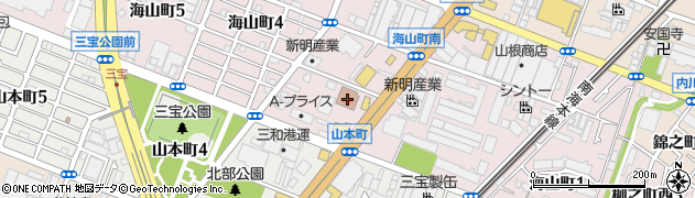 ハートピア堺デイサービスセンター周辺の地図