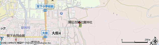 大県神社周辺の地図