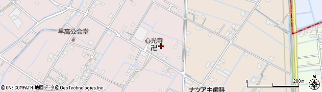 岡山県倉敷市早高周辺の地図