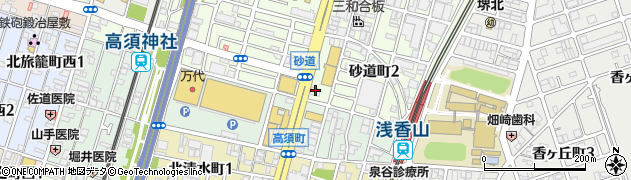 株式会社奥田材木店周辺の地図