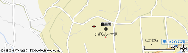 広島県世羅郡世羅町西上原376周辺の地図