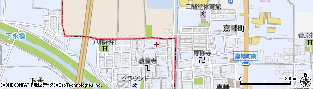 奈良県磯城郡川西町下永1271周辺の地図