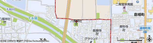 奈良県磯城郡川西町下永1242周辺の地図