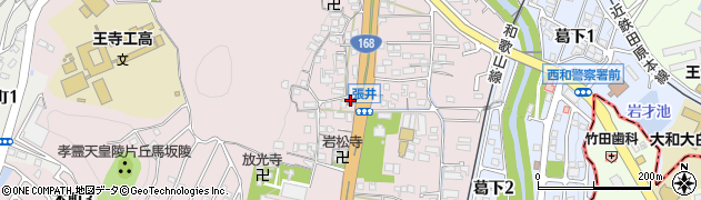 張井公民館周辺の地図