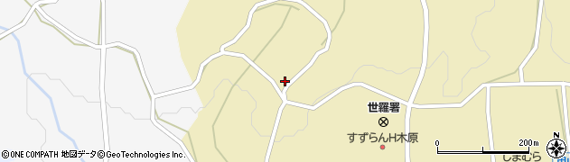 広島県世羅郡世羅町西上原222周辺の地図