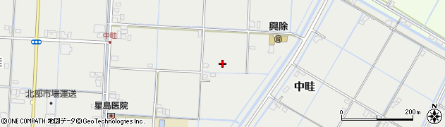 岡山県岡山市南区中畦周辺の地図