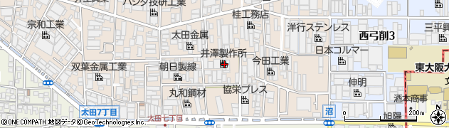 有限会社井澤製作所周辺の地図