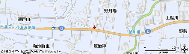 愛知県田原市和地町野丹場34周辺の地図