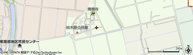 三重県松阪市柿木原町周辺の地図