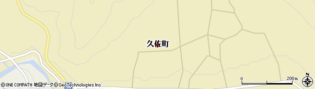 広島県府中市久佐町周辺の地図
