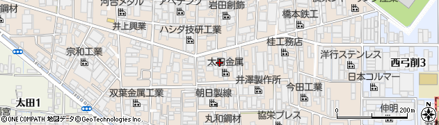 株式会社大阪正芳周辺の地図