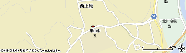 広島県世羅郡世羅町西上原1372周辺の地図