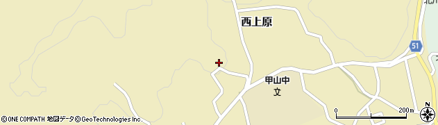 広島県世羅郡世羅町西上原1259周辺の地図
