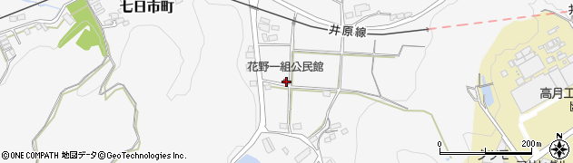 岡山県井原市七日市町3668周辺の地図
