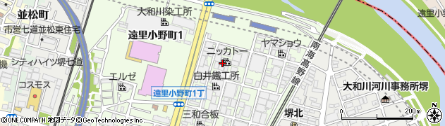 株式会社ニッカトー　本社周辺の地図