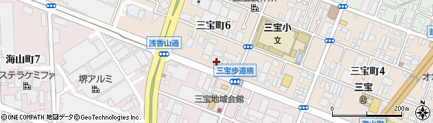 ヨコハマタイヤ近畿販売株式会社　堺営業所周辺の地図