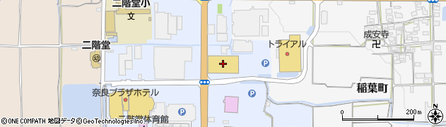 ホームセンターコーナン天理店周辺の地図