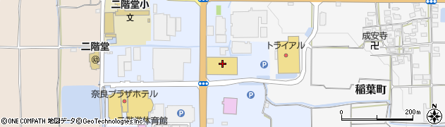 コーナン　天理店周辺の地図