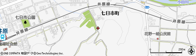 岡山県井原市七日市町731周辺の地図