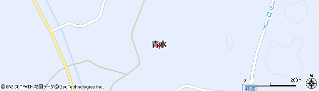 広島県世羅郡世羅町青水周辺の地図