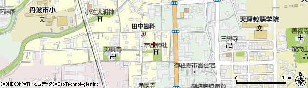 奈良県天理市丹波市町359周辺の地図