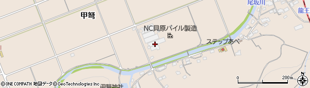 ＮＣ貝原パイル製造株式会社　笠岡工場周辺の地図