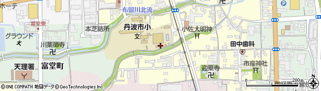 奈良県天理市丹波市町165周辺の地図
