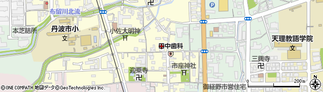 奈良県天理市丹波市町95周辺の地図