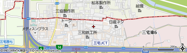トーグ安全工業株式会社　松原工場周辺の地図