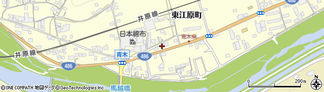 岡山県井原市東江原町171周辺の地図