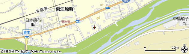 岡山県井原市東江原町260周辺の地図