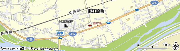 岡山県井原市東江原町173周辺の地図