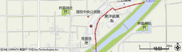 酒本商事株式会社　奈良営業所周辺の地図