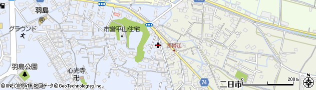 倉敷羽島郵便局 ＡＴＭ周辺の地図