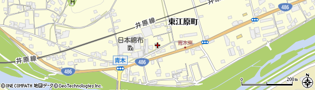 岡山県井原市東江原町1064周辺の地図