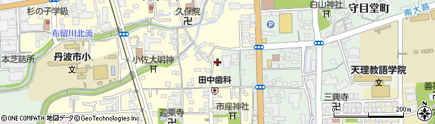 奈良県天理市丹波市町327周辺の地図