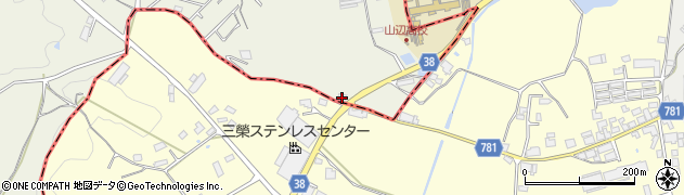奈良県天理市福住町7586周辺の地図