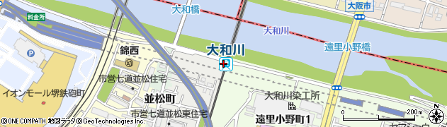 大阪府堺市堺区周辺の地図