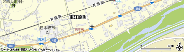 岡山県井原市東江原町974周辺の地図
