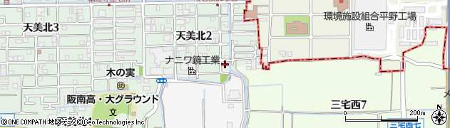 チェルモ松原工場周辺の地図