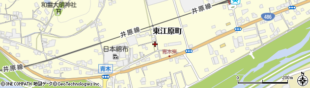 岡山県井原市東江原町1057周辺の地図