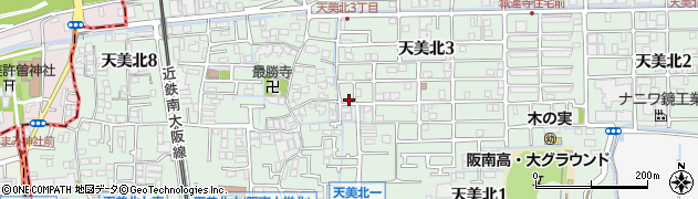 大阪便利屋萬事堂周辺の地図