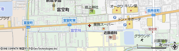 亀山社中天理店周辺の地図