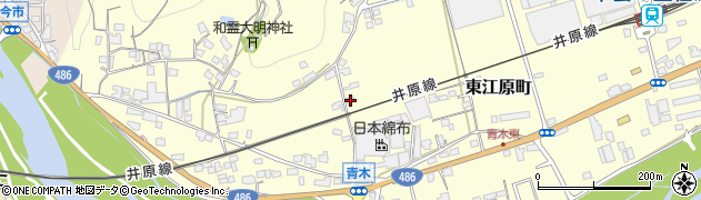 岡山県井原市東江原町1038周辺の地図