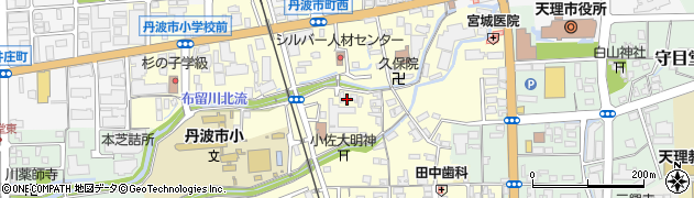 奈良県天理市丹波市町132周辺の地図