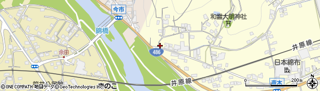 岡山県井原市東江原町1134周辺の地図