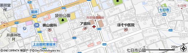岡山県井原市七日市町9周辺の地図