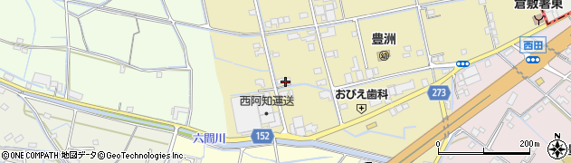岡山県倉敷市中帯江95周辺の地図