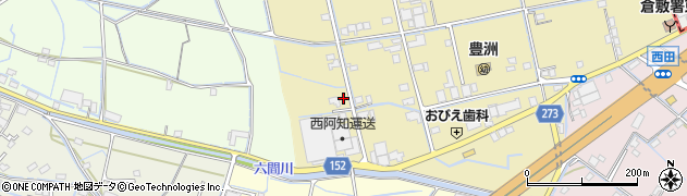 岡山県倉敷市中帯江43周辺の地図